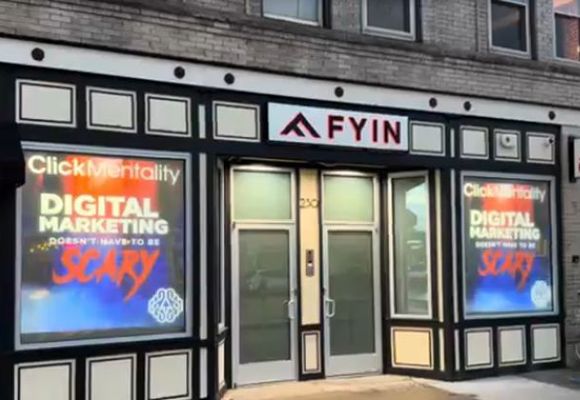 Photo of an office front